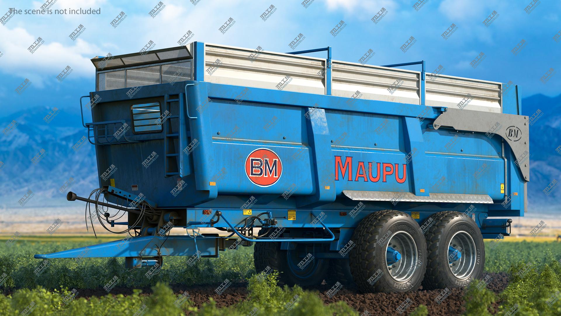 images/goods_img/202105074/Maupu 18t Dirty Body Tipper Trailer model/5.jpg